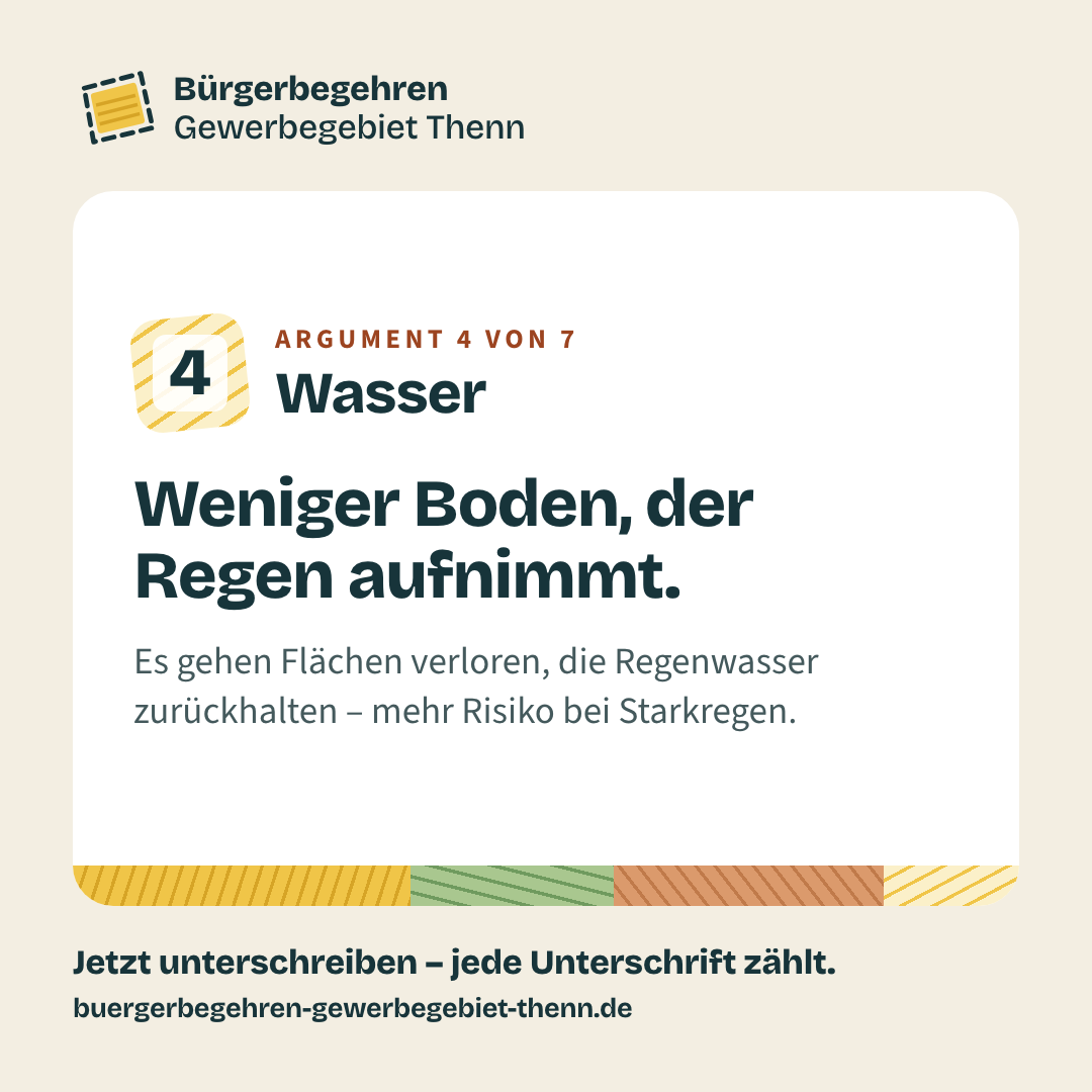 Sharepic Argument 4: Wasser